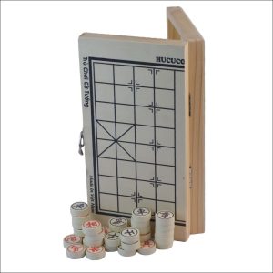 Bộ Cờ Tướng Bàn Bằng Gỗ Có Thể Gấp Gọn Tiện Lợi Đựng Quân Cờ Chất Lượng Cao